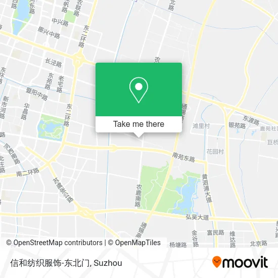 信和纺织服饰-东北门 map