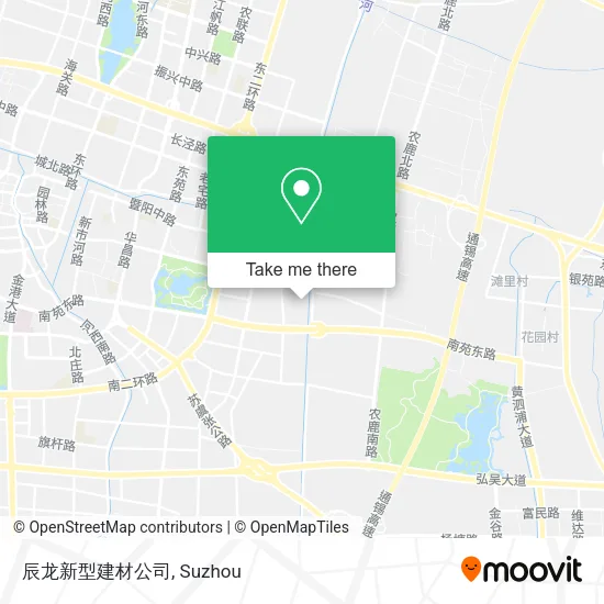 辰龙新型建材公司 map