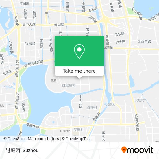 过塘河 map