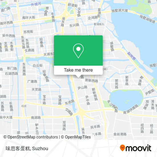 味思客蛋糕 map