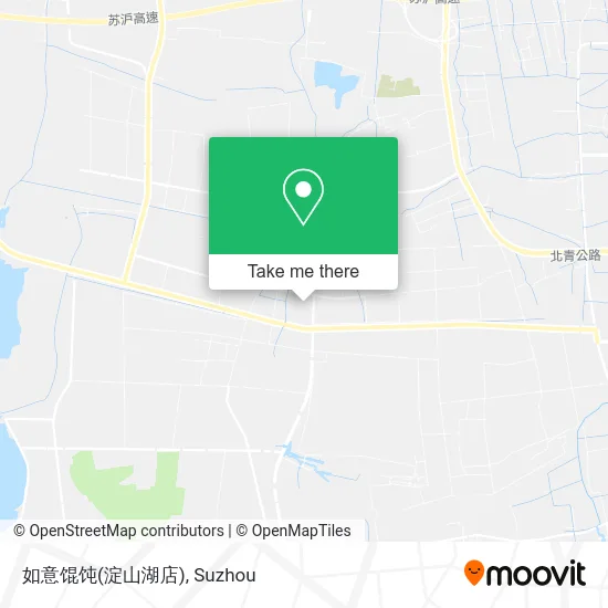 如意馄饨(淀山湖店) map