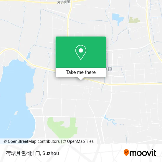 荷塘月色-北1门 map