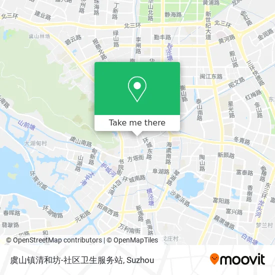 虞山镇清和坊-社区卫生服务站 map