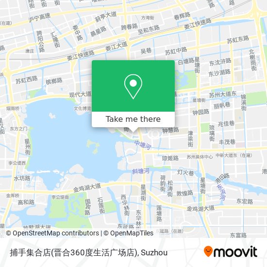 捕手集合店(晋合360度生活广场店) map