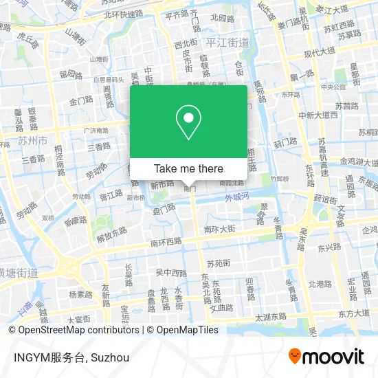 INGYM服务台 map