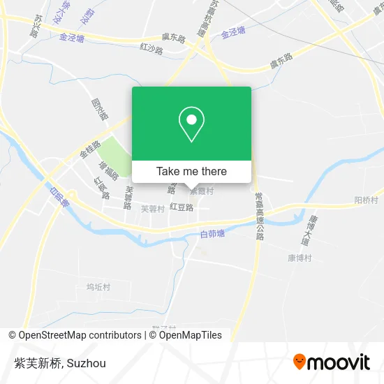 紫芙新桥 map