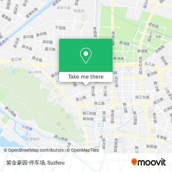 紫金豪园-停车场 map