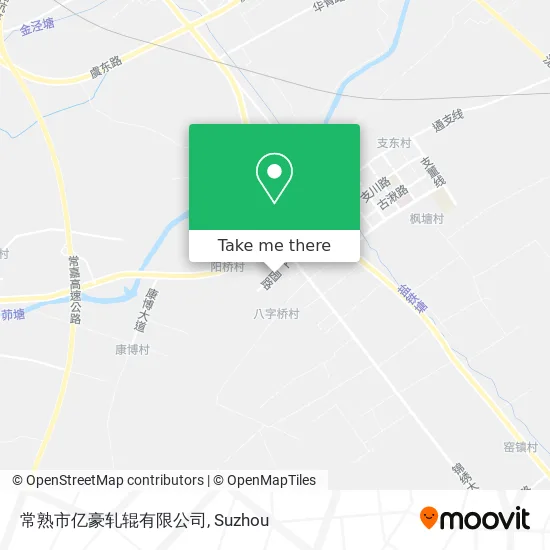 常熟市亿豪轧辊有限公司 map