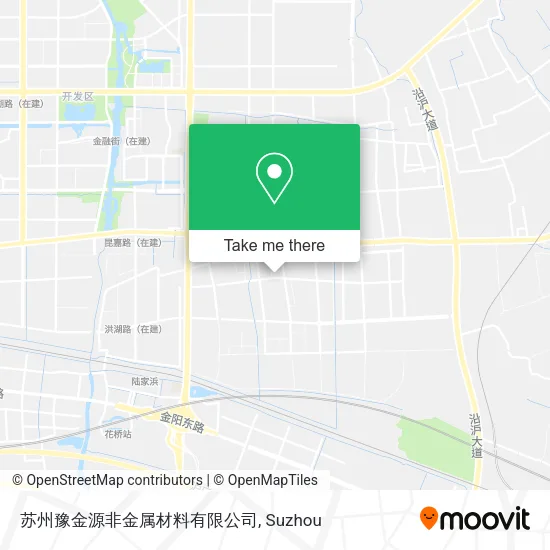 苏州豫金源非金属材料有限公司 map