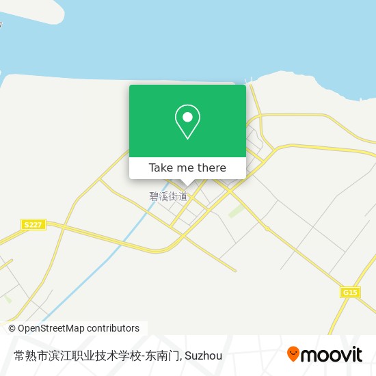 常熟市滨江职业技术学校-东南门 map