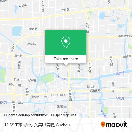 MISS T韩式半永久美甲美睫 map
