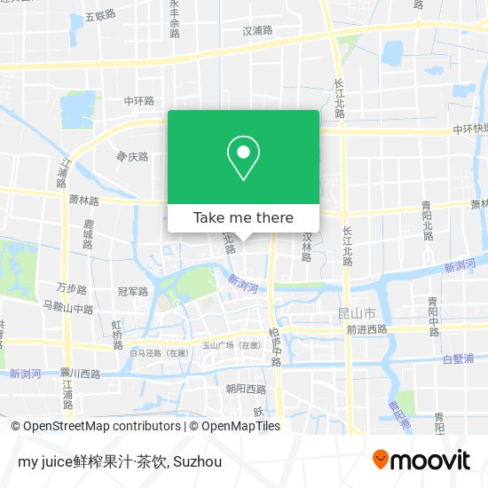 my juice鲜榨果汁·茶饮 map