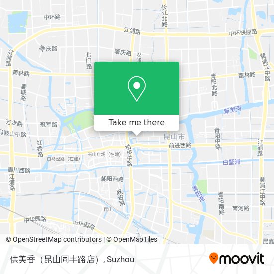 供美香（昆山同丰路店） map