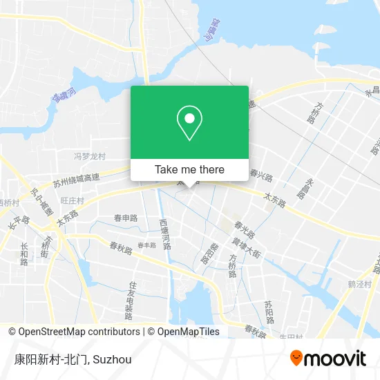 康阳新村-北门 map