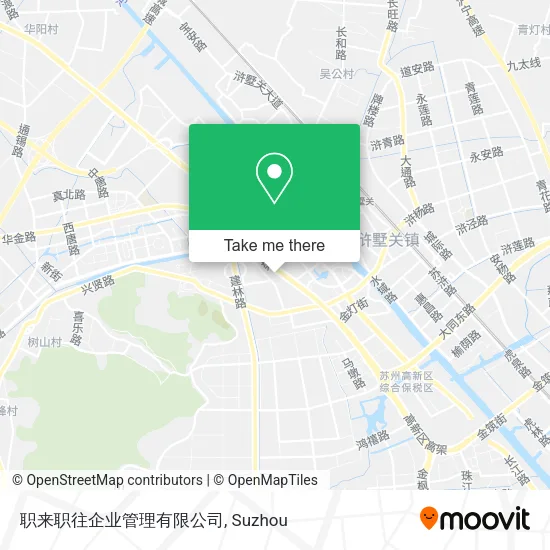 职来职往企业管理有限公司 map