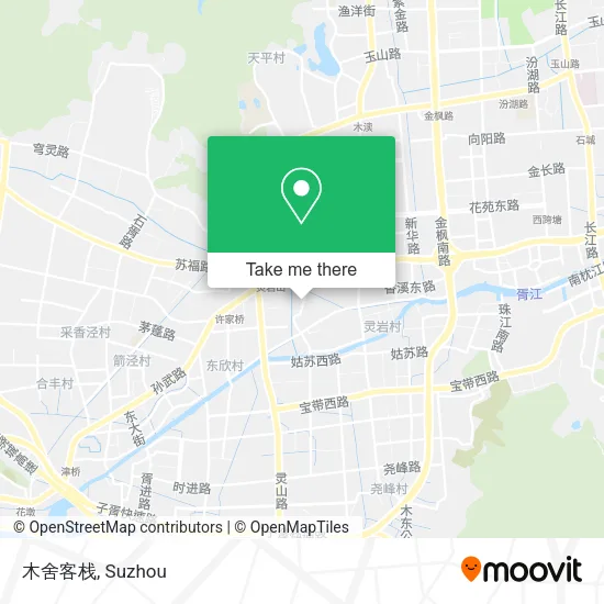 木舍客栈 map