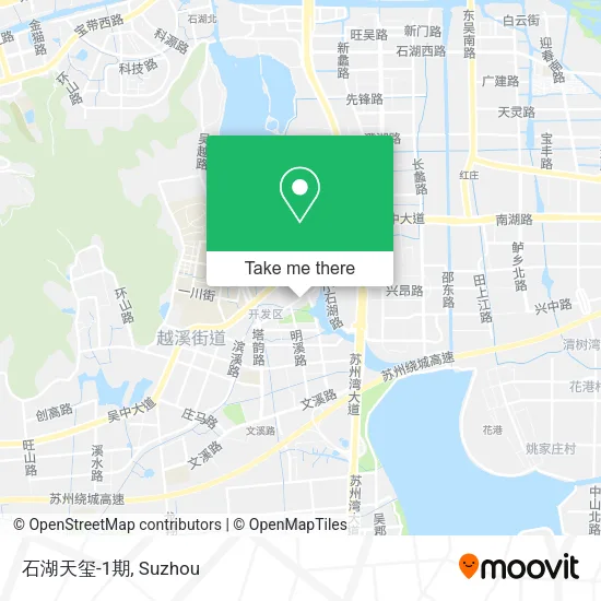 石湖天玺-1期 map