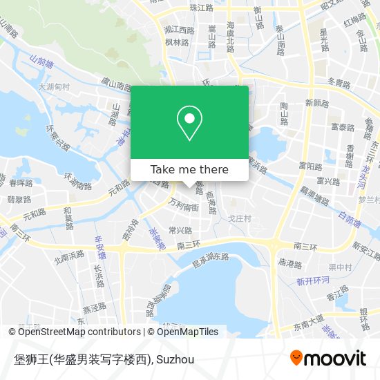 堡狮王(华盛男装写字楼西) map