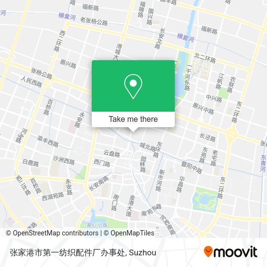 张家港市第一纺织配件厂办事处 map