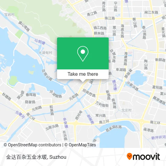 金达百杂五金水暖 map