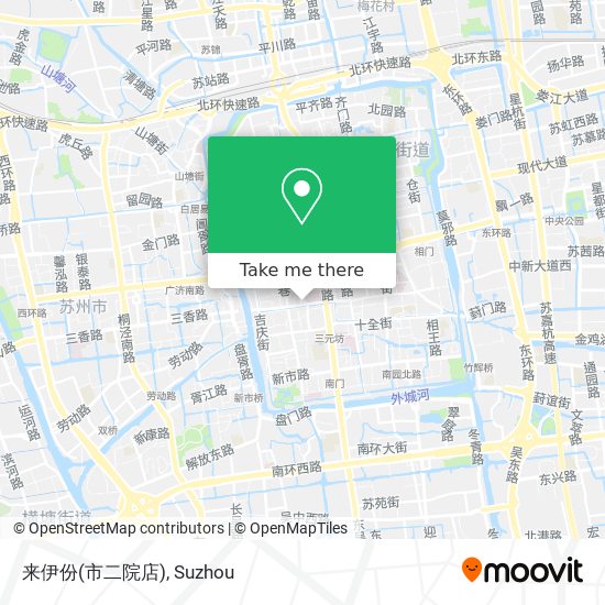 来伊份(市二院店) map