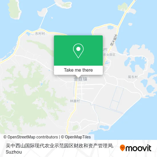 吴中西山国际现代农业示范园区财政和资产管理局 map