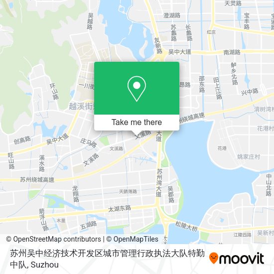 苏州吴中经济技术开发区城市管理行政执法大队特勤中队 map