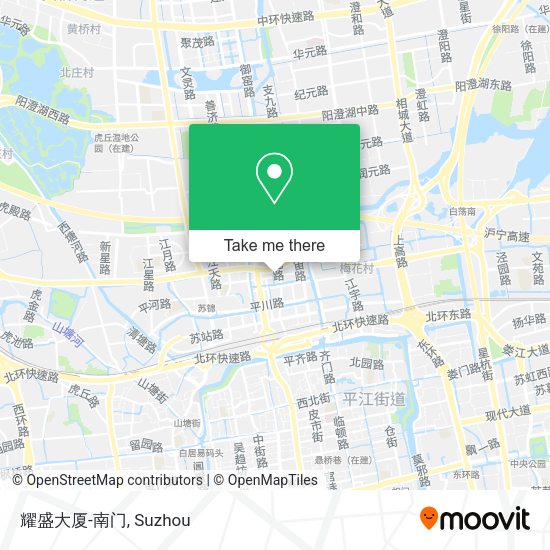 耀盛大厦-南门 map