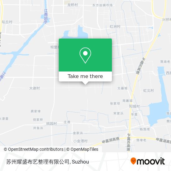 苏州耀盛布艺整理有限公司 map