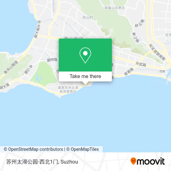 苏州太湖公园-西北1门 map