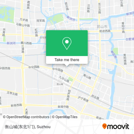 衡山城(东北1门) map