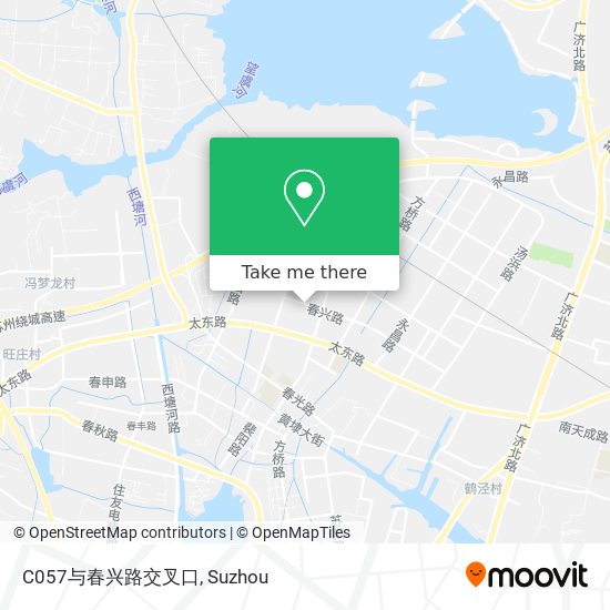 C057与春兴路交叉口 map