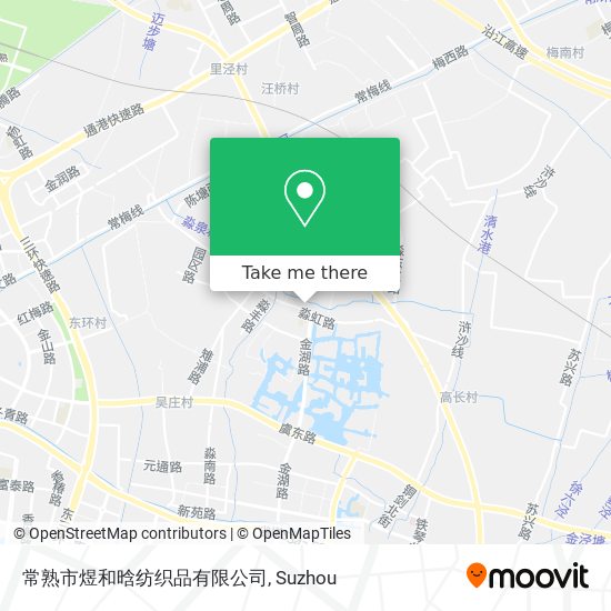 常熟市煜和晗纺织品有限公司 map
