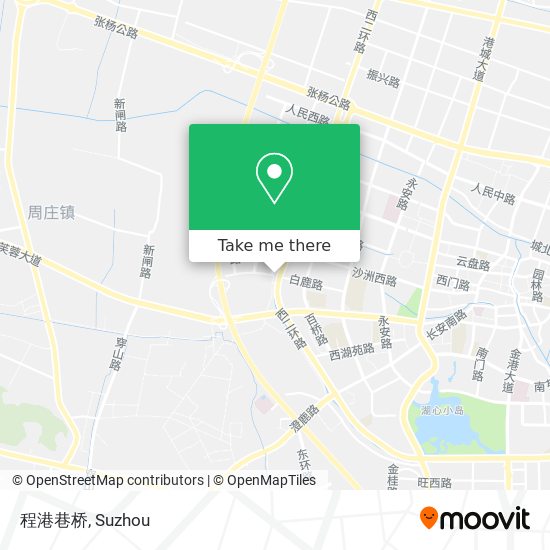 程港巷桥 map