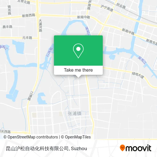昆山沪松自动化科技有限公司 map