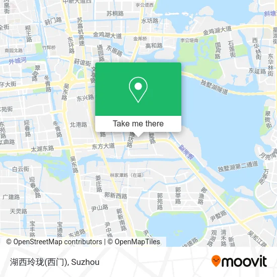 湖西玲珑(西门) map