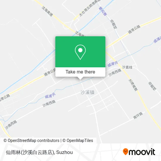 仙雨林(沙溪白云路店) map