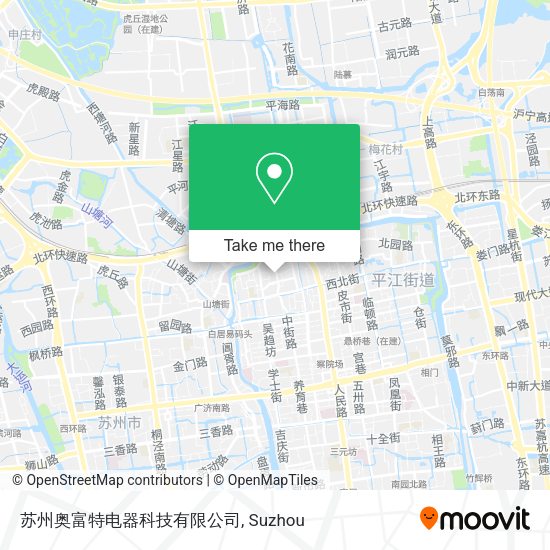 苏州奥富特电器科技有限公司 map