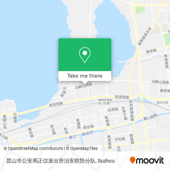 昆山市公安局正仪派出所治安联防分队 map