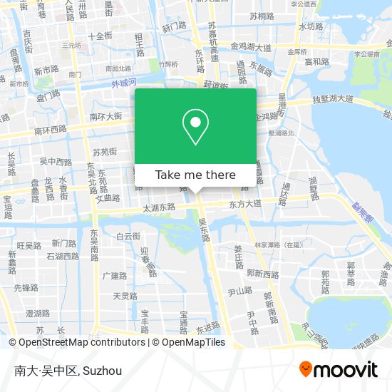 南大·吴中区 map