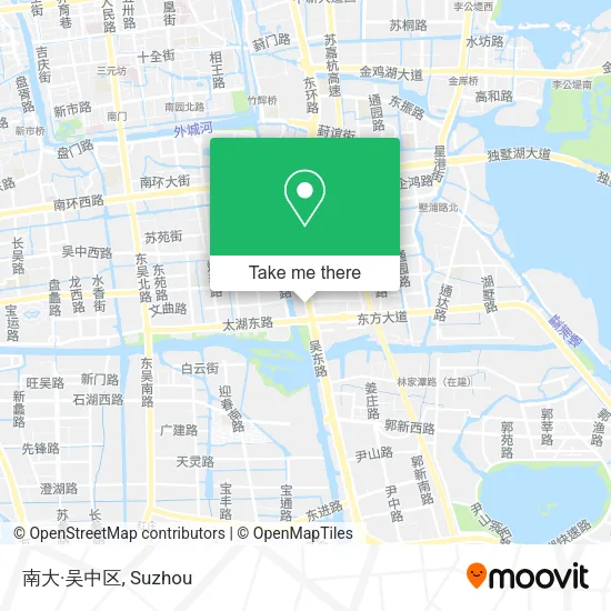 南大·吴中区 map
