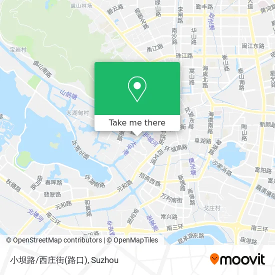 小坝路/西庄街(路口) map