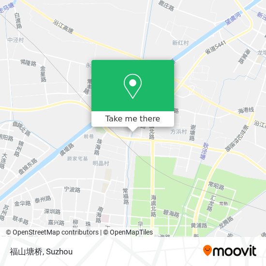 福山塘桥 map