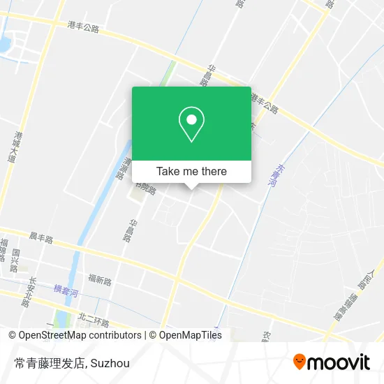 常青藤理发店 map