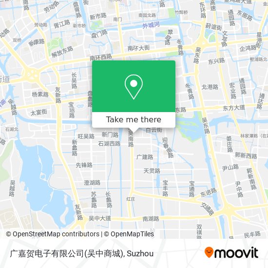 广嘉贺电子有限公司(吴中商城) map