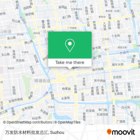 万发防水材料批发总汇 map
