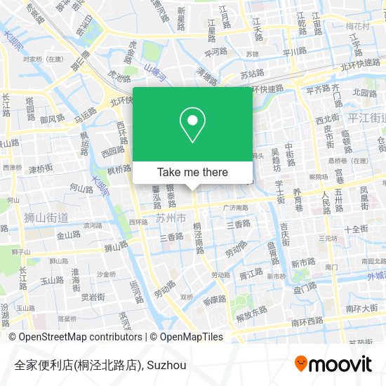 全家便利店(桐泾北路店) map
