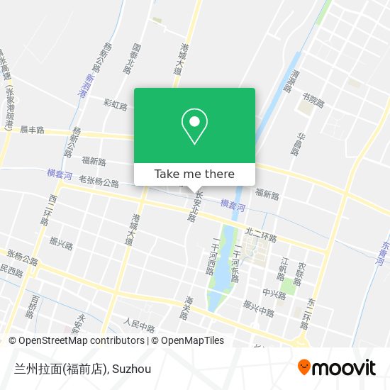 兰州拉面(福前店) map