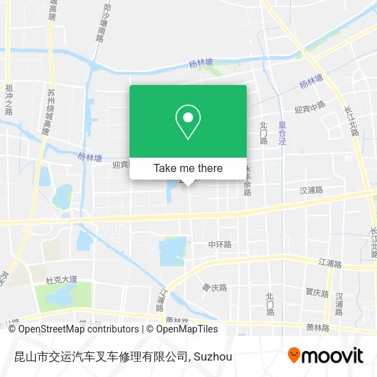 昆山市交运汽车叉车修理有限公司 map