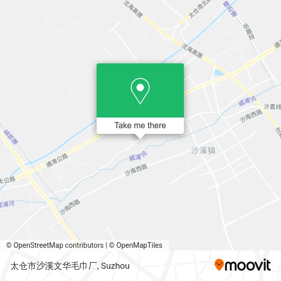 太仓市沙溪文华毛巾厂 map